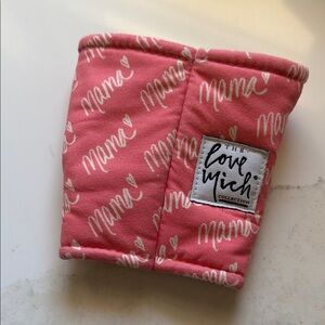 The Love Mich Pink 'Mama' Coffee Sleeve